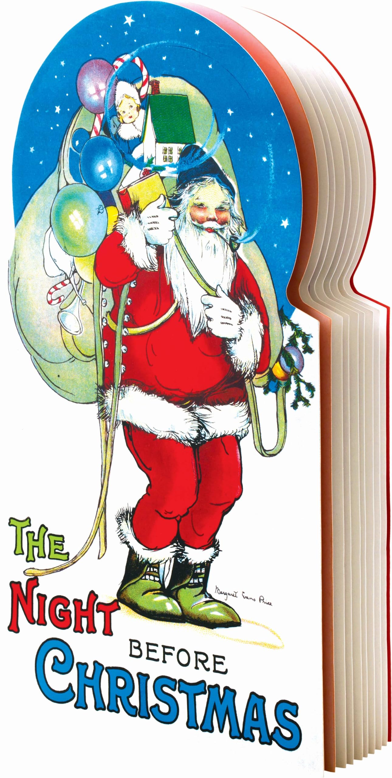 The Night Before Christmas Shape Book (Children's DieCut Shape Book),Used