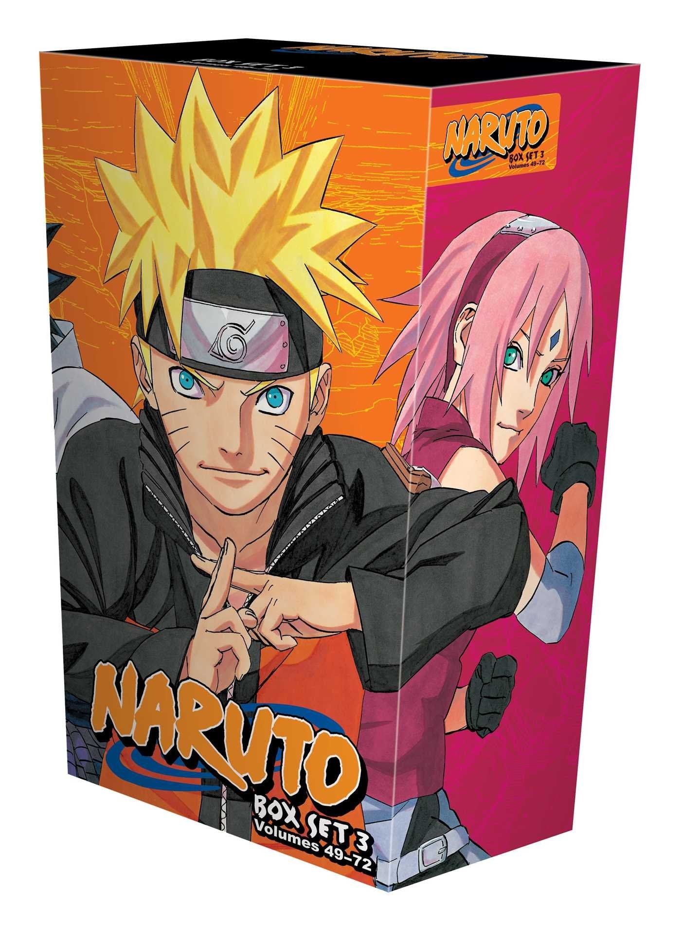 Naruto Box Set 3: Volumes 4972 with Premium (3) (Naruto Box Sets)