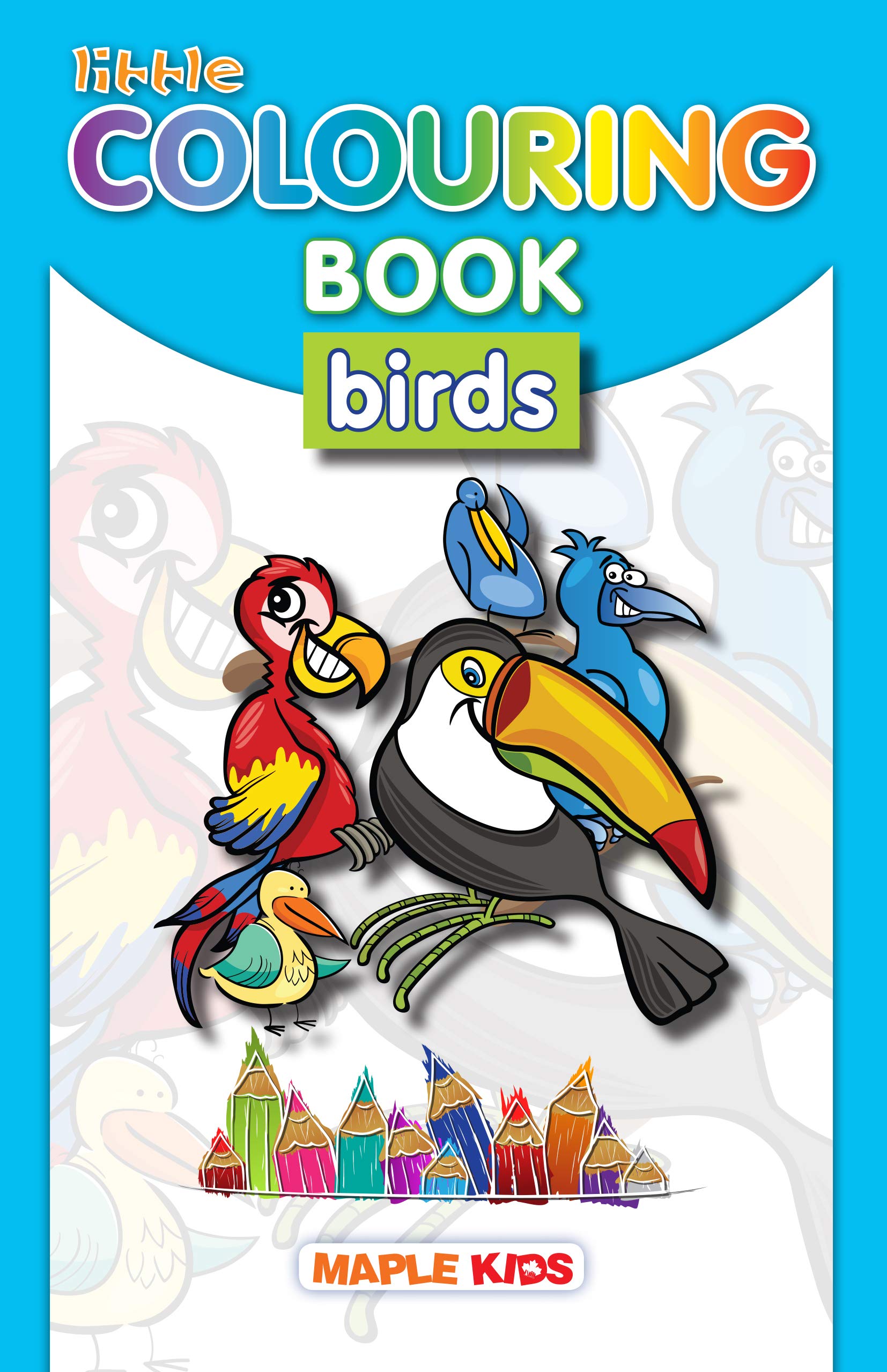 Little Colouring Book - Birds