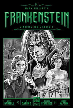 Mary Shelley's Frankenstein Starring Boris Karloff,New