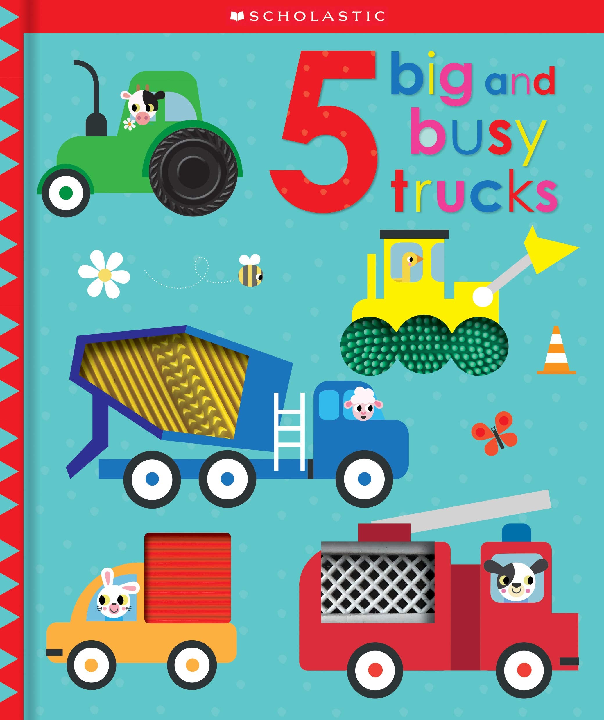 5 Big and Busy Trucks: Scholastic Early Learners (Touch and Explore),Used
