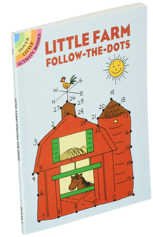 Little Farm FollowtheDots (Dover Little Activity Books: Animals),Used