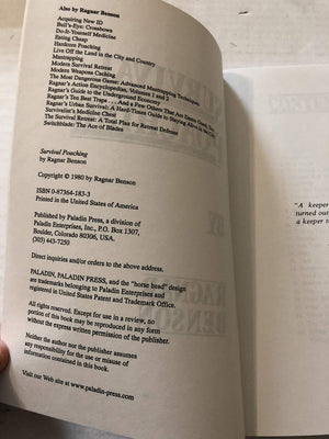 Survival Poaching,New