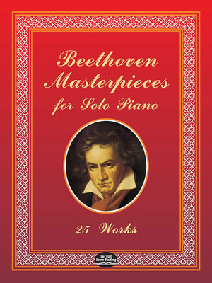 Beethoven Masterpieces for Solo Piano: 25 Works (Dover Classical Piano Music),Used