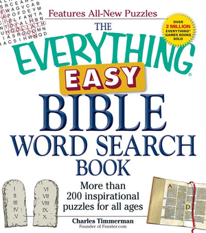 The Everything Easy Bible Word Search Book: More Than 200 Inspirational Puzzles For All Ages (Everything Series),Used