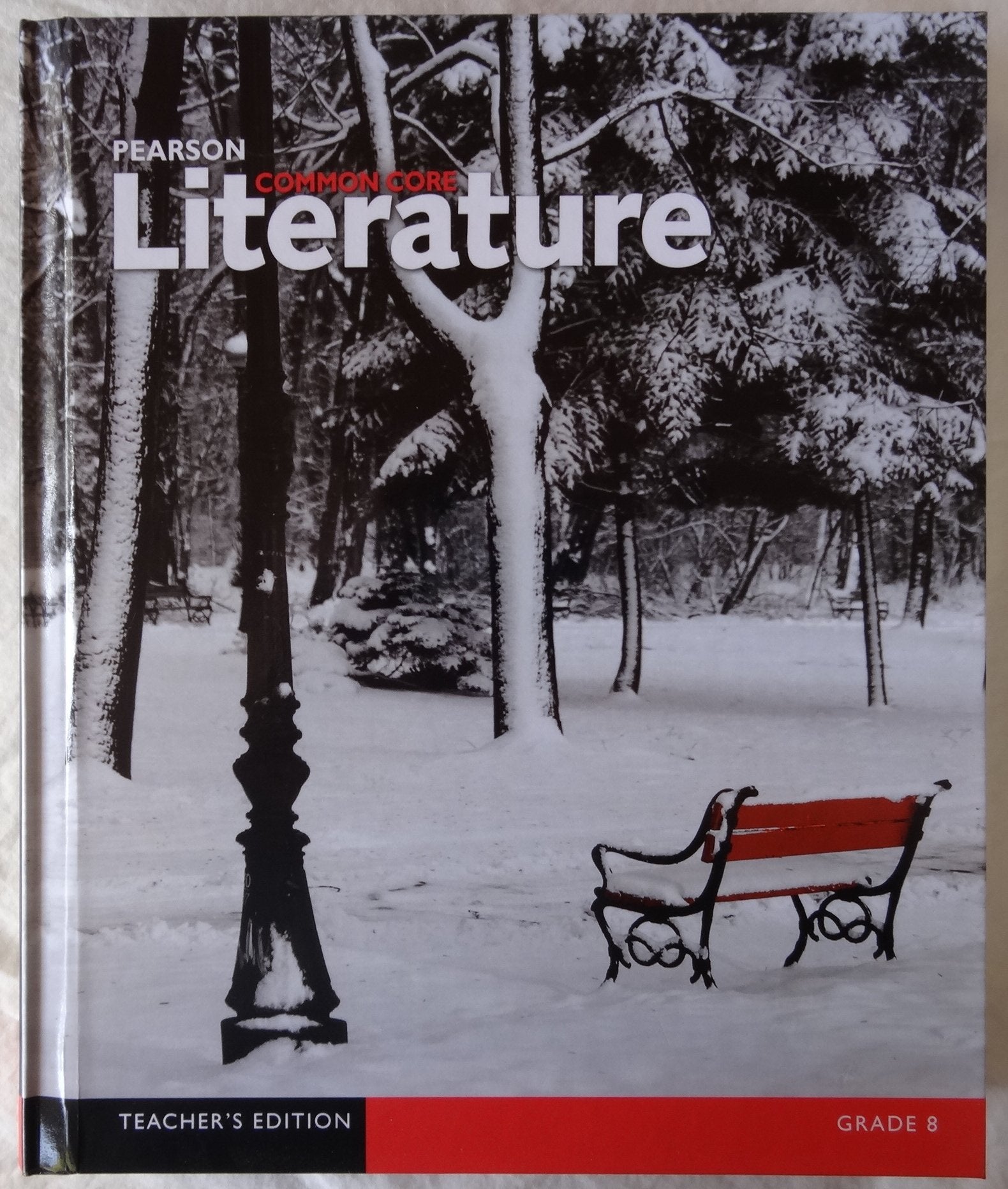 Pearson Common Core Literature Grade 8 Teacher's Edition,Used