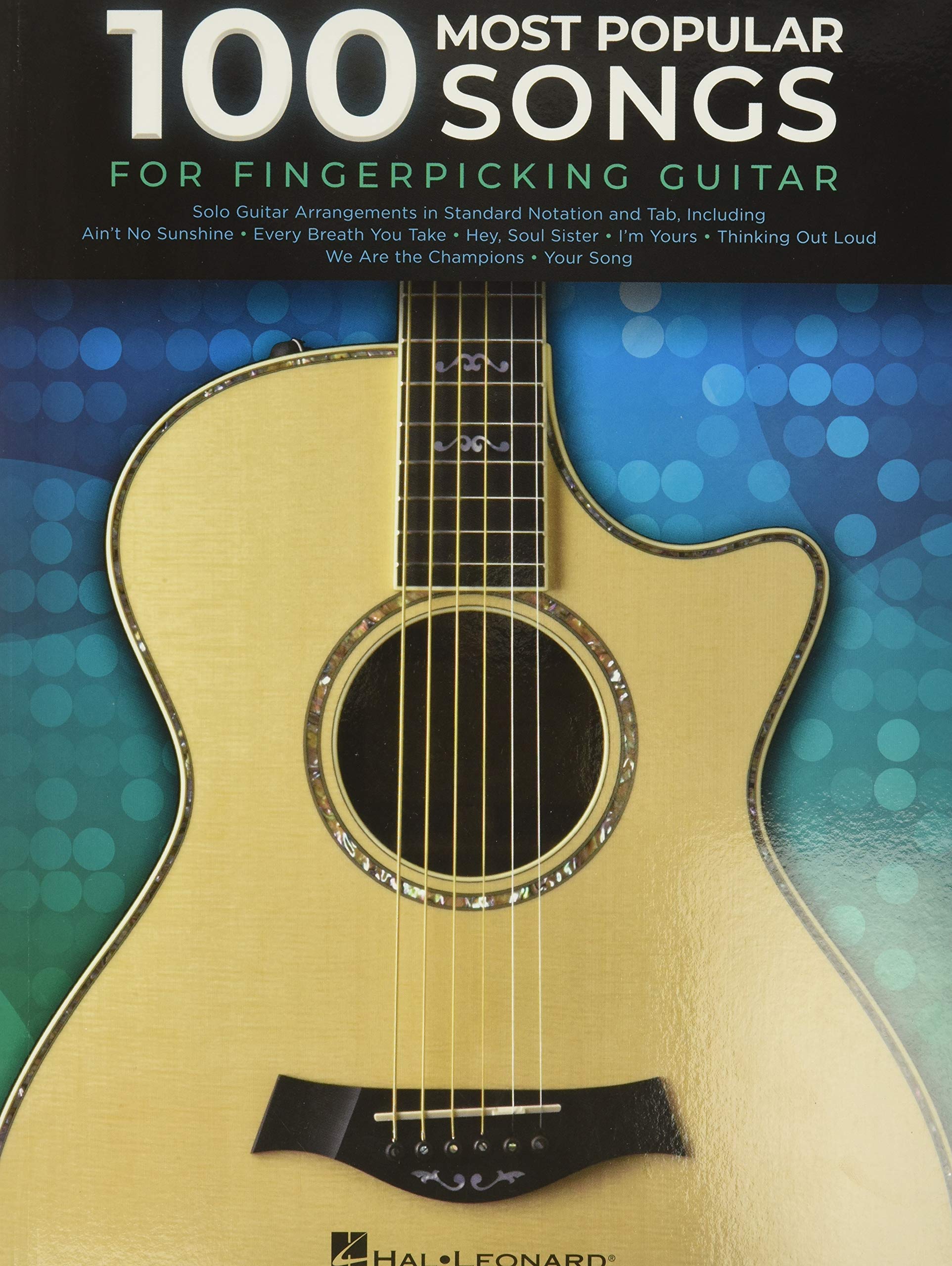 100 Most Popular Songs For Fingerpicking Guitar: Solo Guitar Arrangements In Standard Notation And Tab  Guitar Sheet Music Book