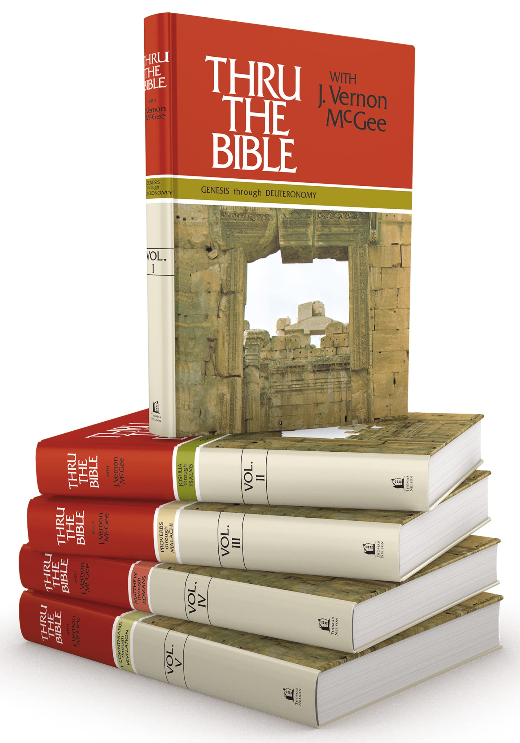 Thru the Bible: Genesis through Revelation (Thru the Bible 5 Volume Set),Used