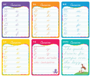 Active Minds  WriteandErase  Wipe Clean Learning Boards Ages 6+  Cursive (Active Minds Welbs),Used