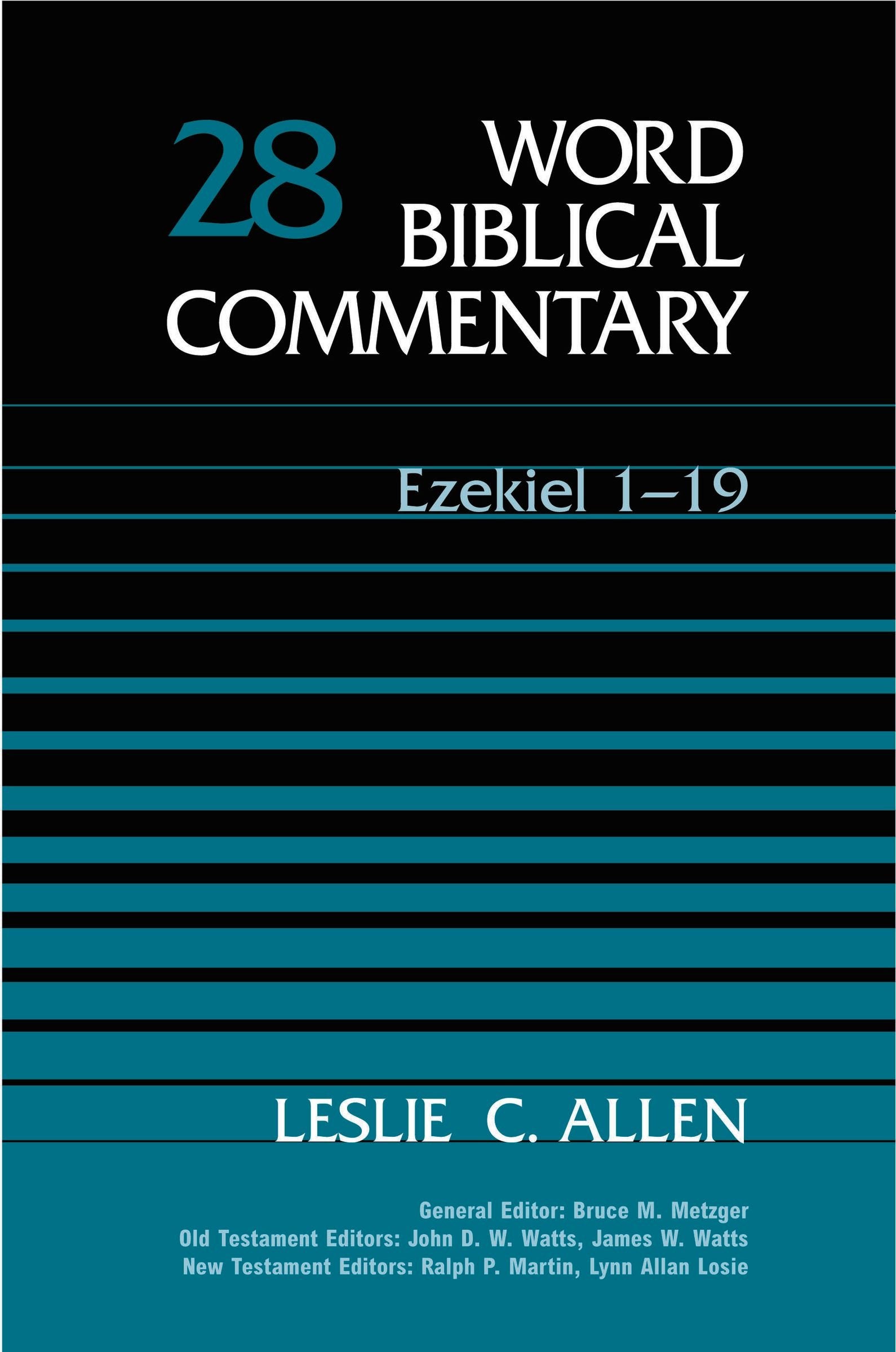 Word Biblical Commentary Vol. 28, Ezekiel 119 (allen), 346pp,Used