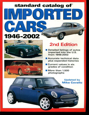 Standard Catalog Of Imported Cars 19462002 (Standard Catalog Of Imported Cars)