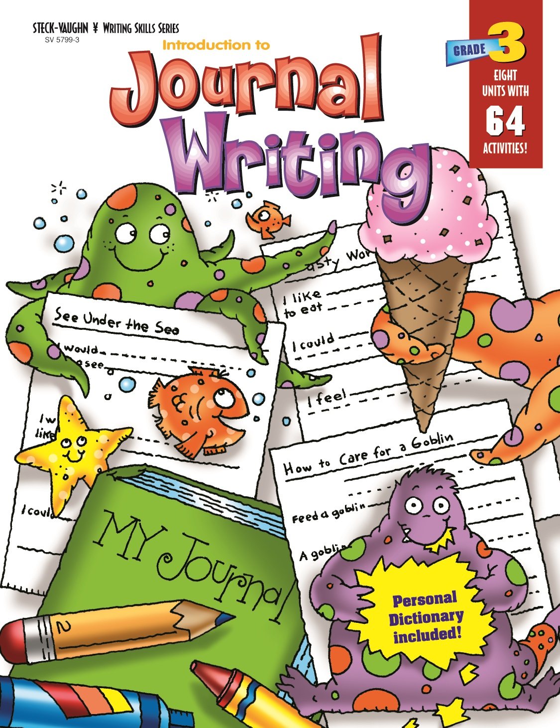 Introduction to Journal Writing: Reproducible Grade 3,Used