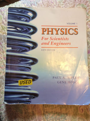 Physics for Scientists and Engineers, Vol. 1, 6th: Mechanics, Oscillations and Waves, Thermodynamics,,Used
