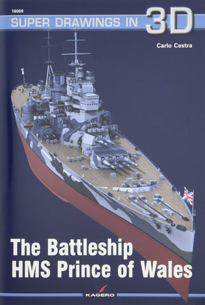 The Battleship HMS Prince of Wales (Super Drawings in 3D),Used