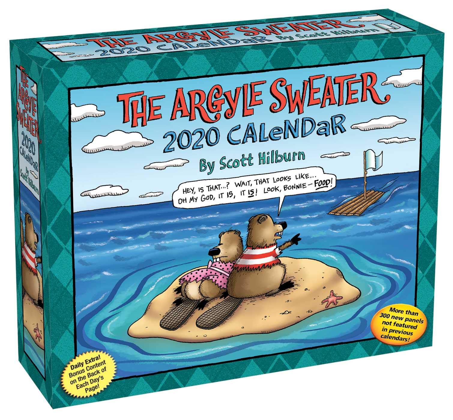 The Argyle Sweater 2020 DaytoDay Calendar,Used