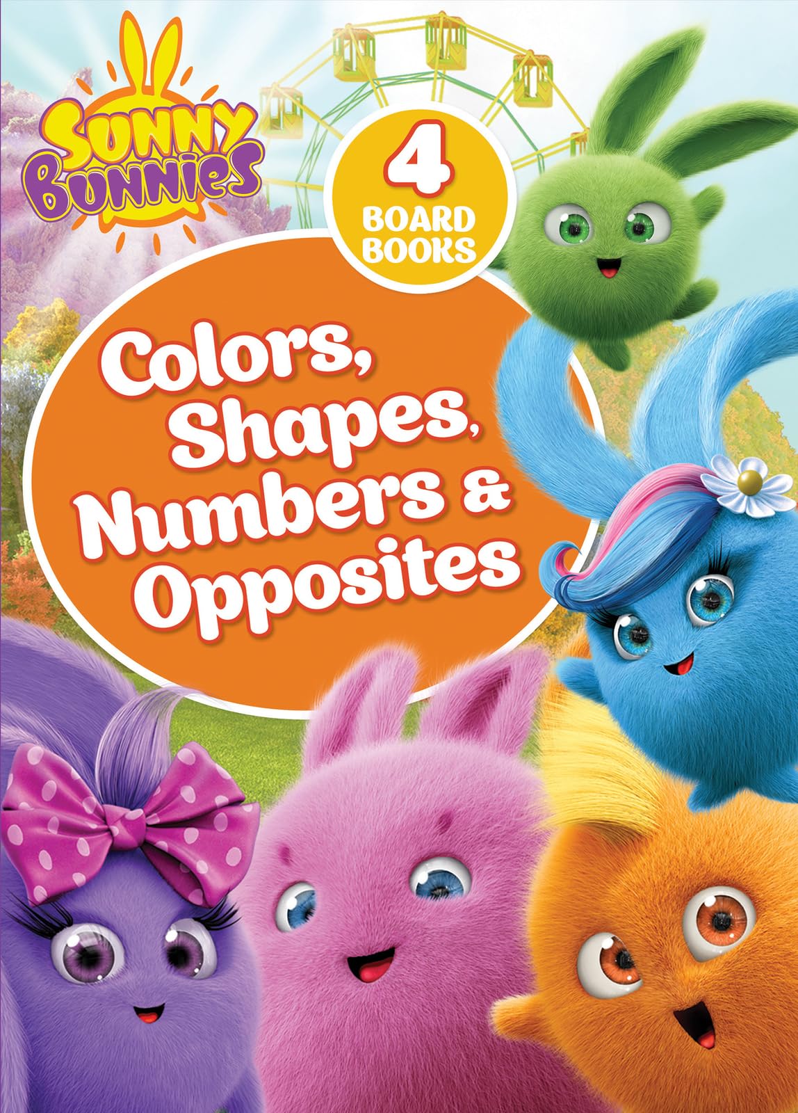 Sunny Bunnies: Colors, Shapes, Numbers & Opposites: 4 Board Books (US Edition),New