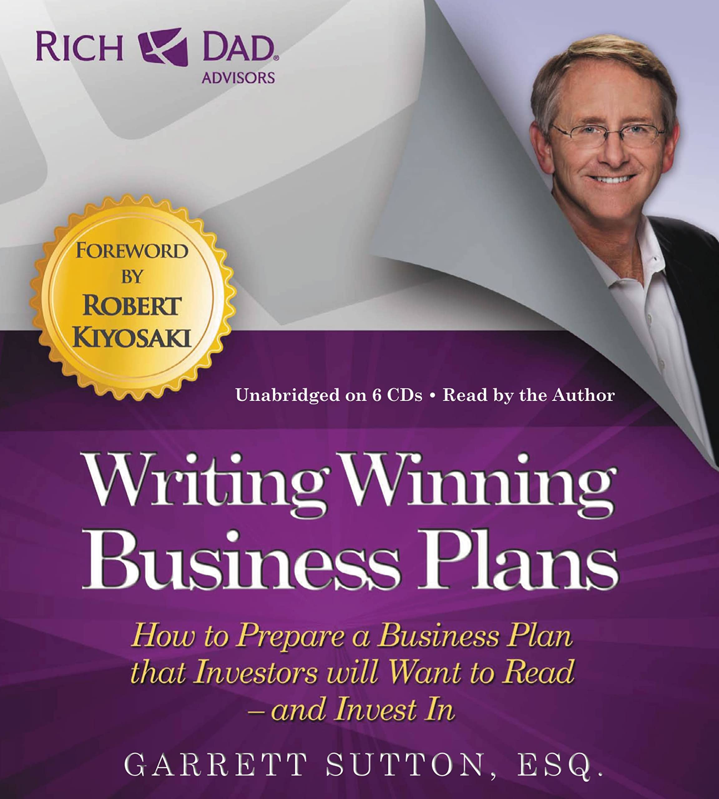 Rich Dad Advisors: Writing Winning Business Plans: How To Prepare A Business Plan That Investors Will Want To Read  And Invest,Used