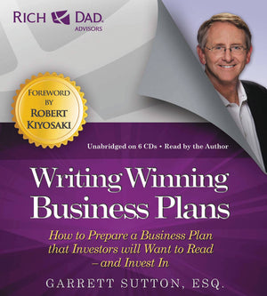 Rich Dad Advisors: Writing Winning Business Plans: How To Prepare A Business Plan That Investors Will Want To Read  And Invest,Used
