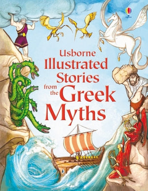 Illustrated Stories From The Greek Myths (Illustrated Story Collections),New