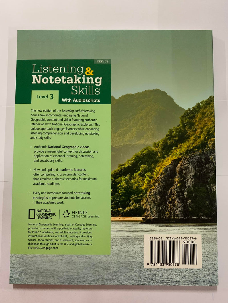 Listening & Notetaking Skills 3 (with Audio script) (Listening and Notetaking Skills, Fourth Edition),New