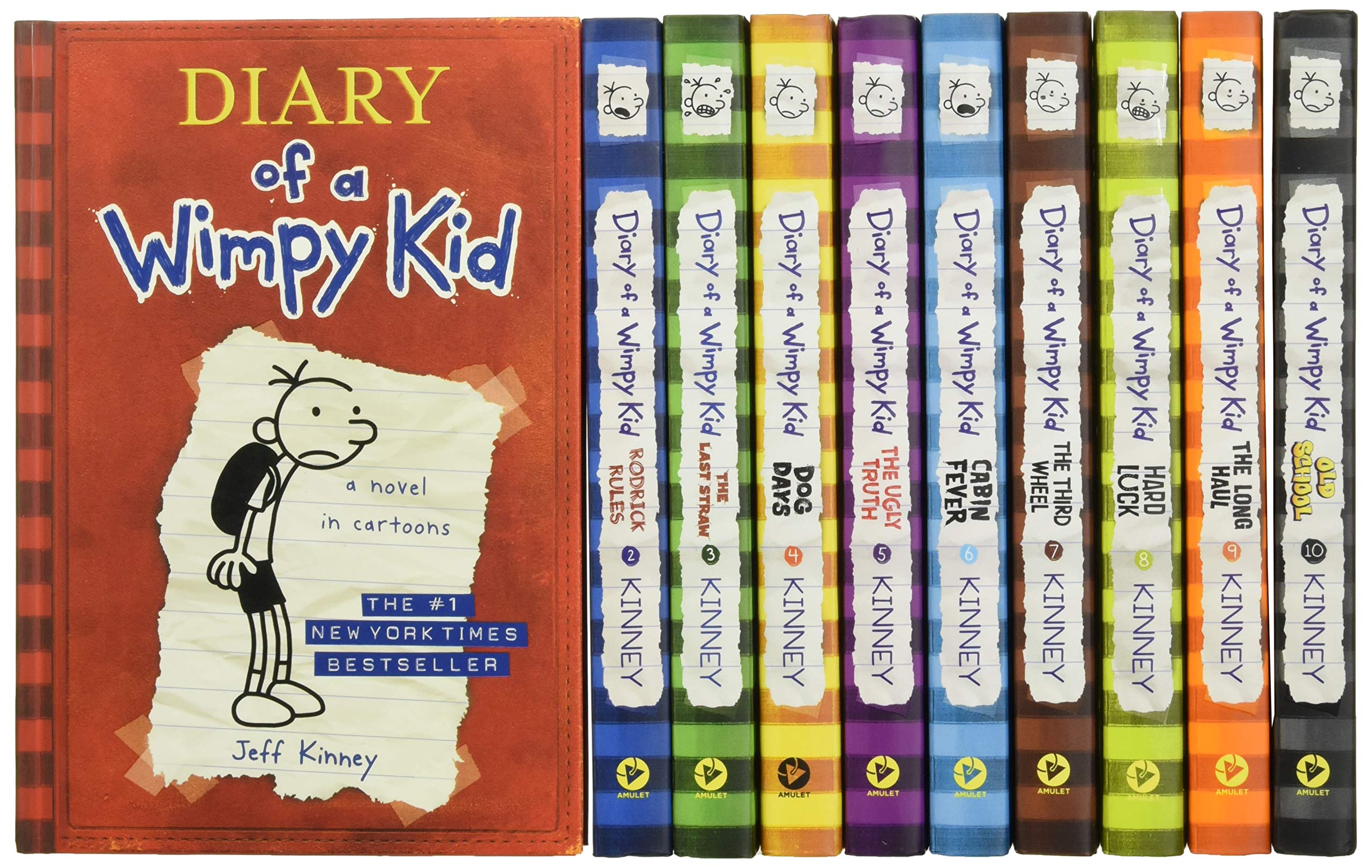 Diary Of A Wimpy Kid Box Of Books 110 Hardcover Gift Set