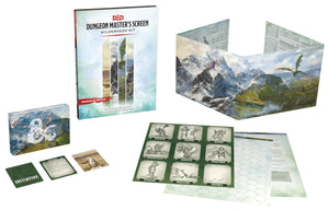 Dungeons & Dragons Dungeon Master's Screen Wilderness Kit (D&D Accessories),New