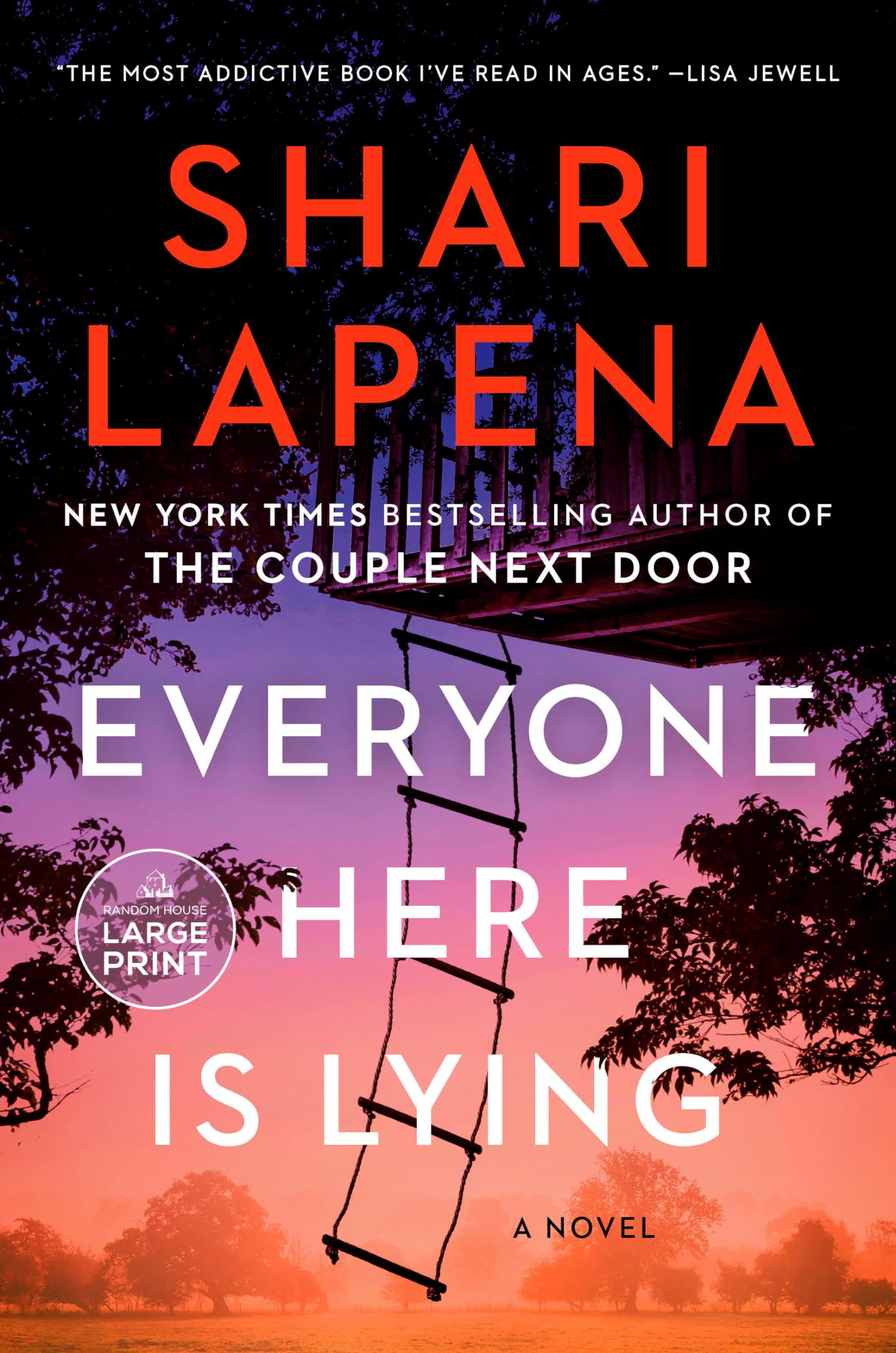 Everyone Here Is Lying: A Novel (Random House Large Print),Used