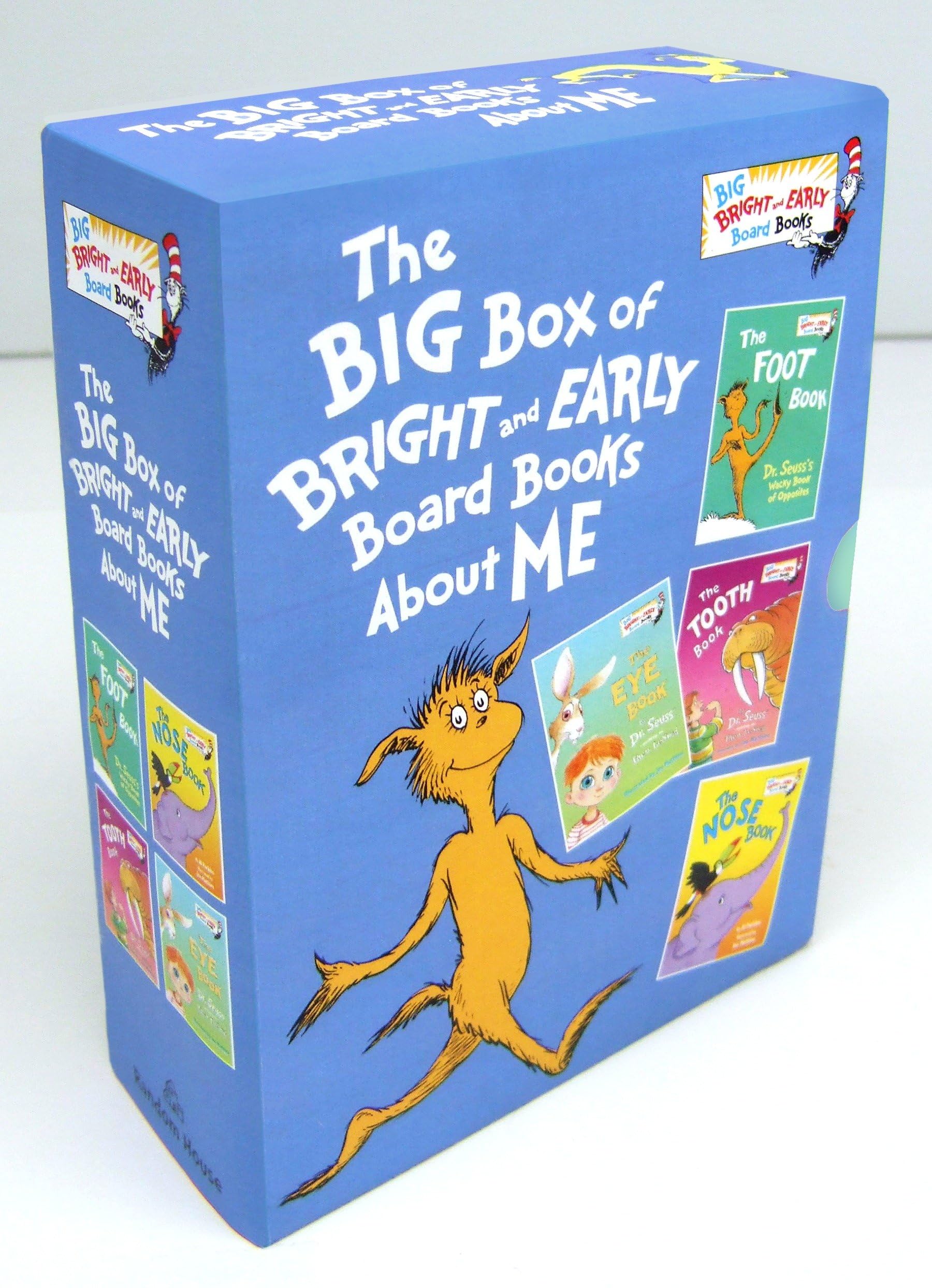 The Big Boxed Set Of Bright And Early Board Books About Me: The Foot Book; The Eye Book; The Tooth Book; The Nose Book (Big Brig