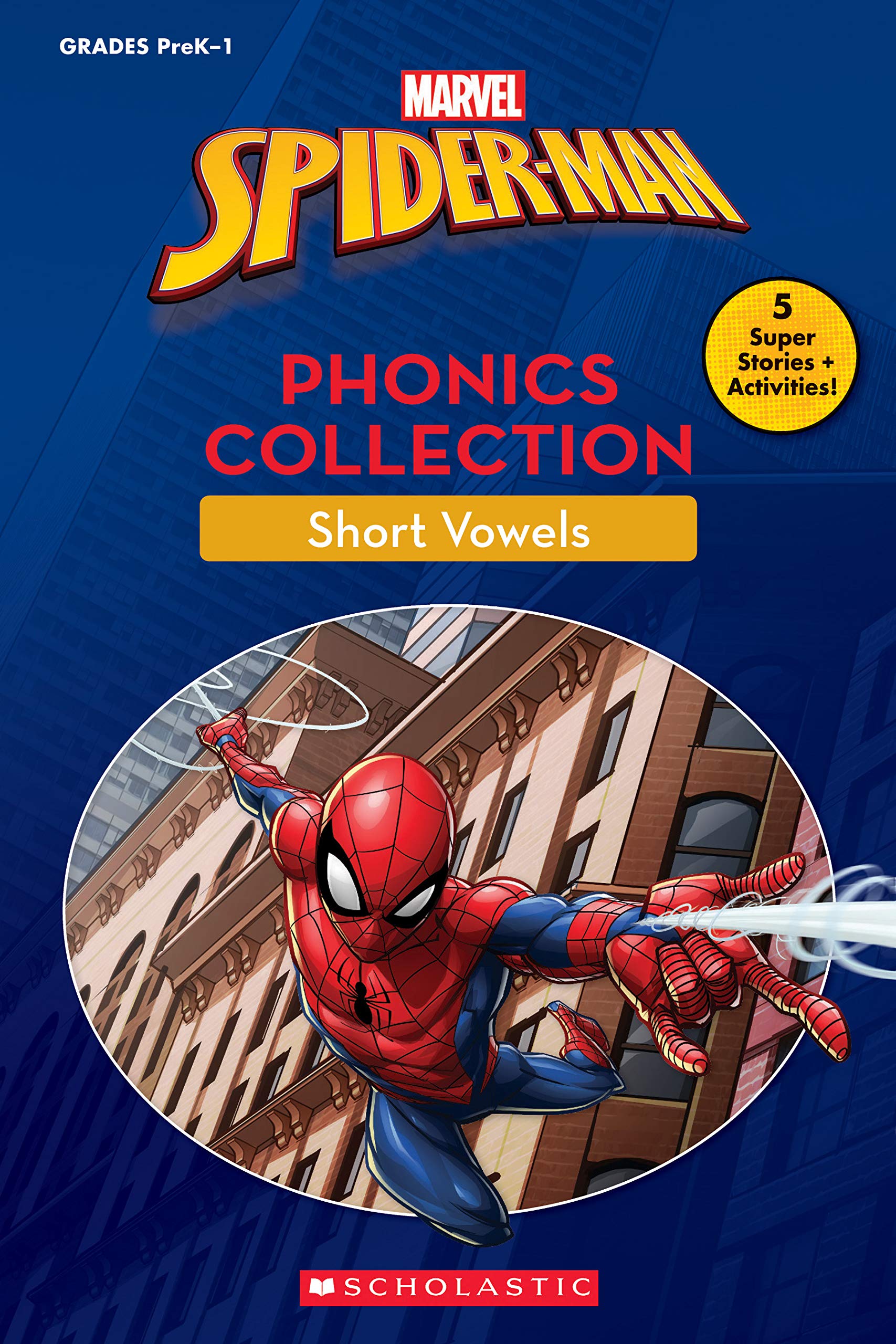 Spiderman Amazing Phonics Collection: Short Vowels (Disney Learning Bindup)