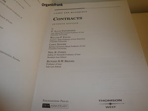 Contracts: Cases and Materials (University Casebook),Used