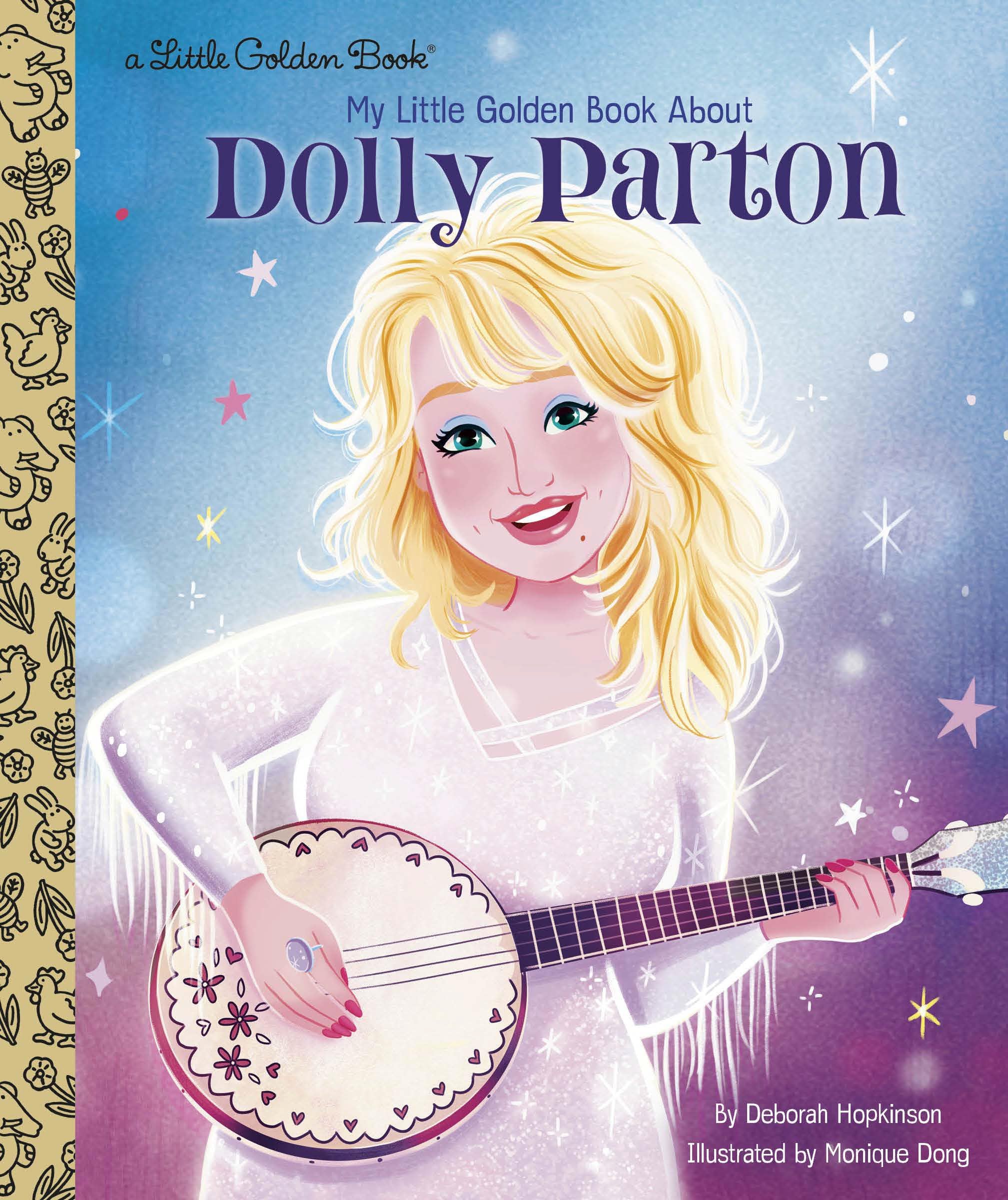 My Little Golden Book About Dolly Parton-new