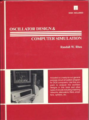 Oscillator Design and Computer Simulation/Book and Disk,Used
