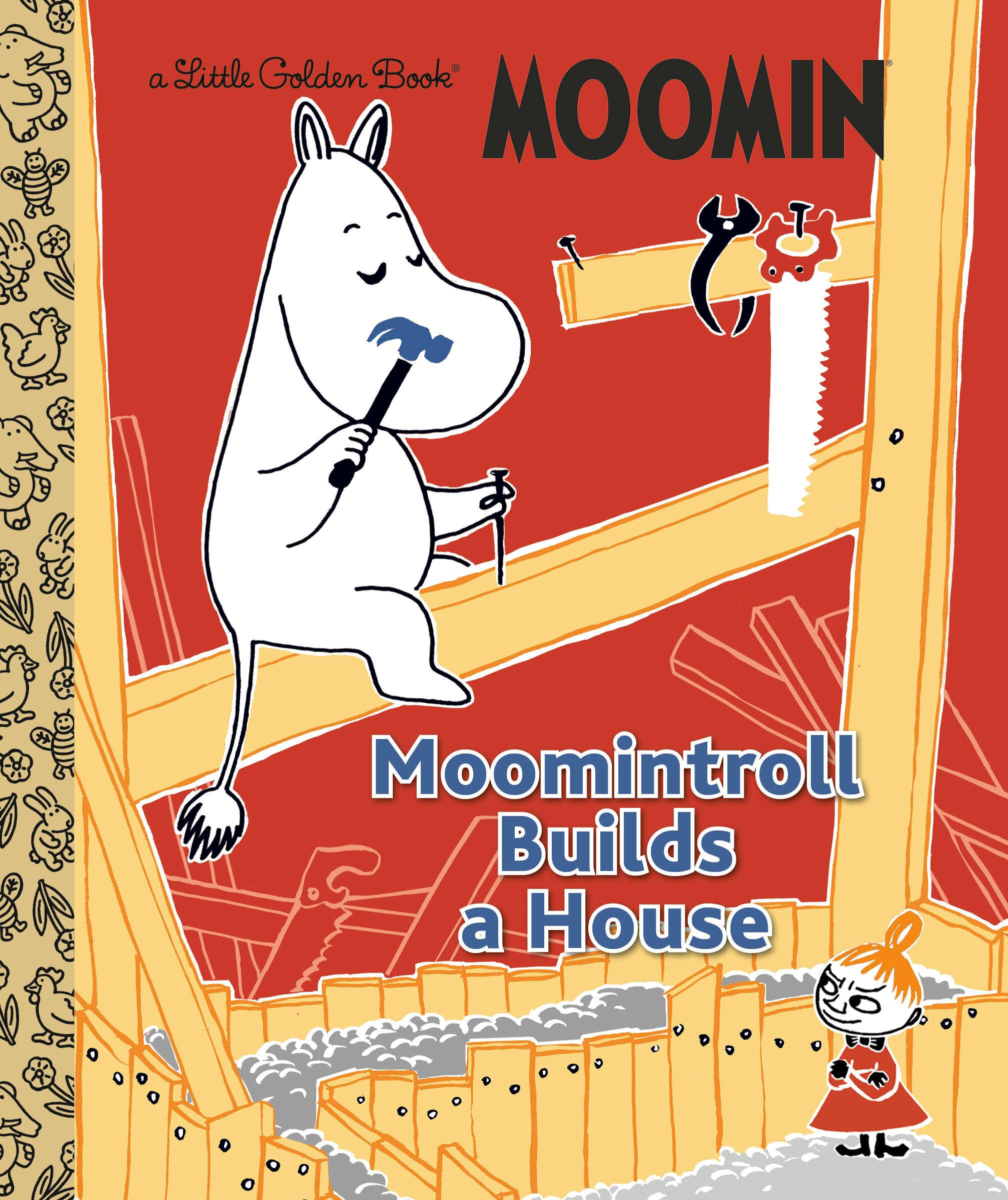 Moomintroll Builds A House (Moomin) (Little Golden Book)