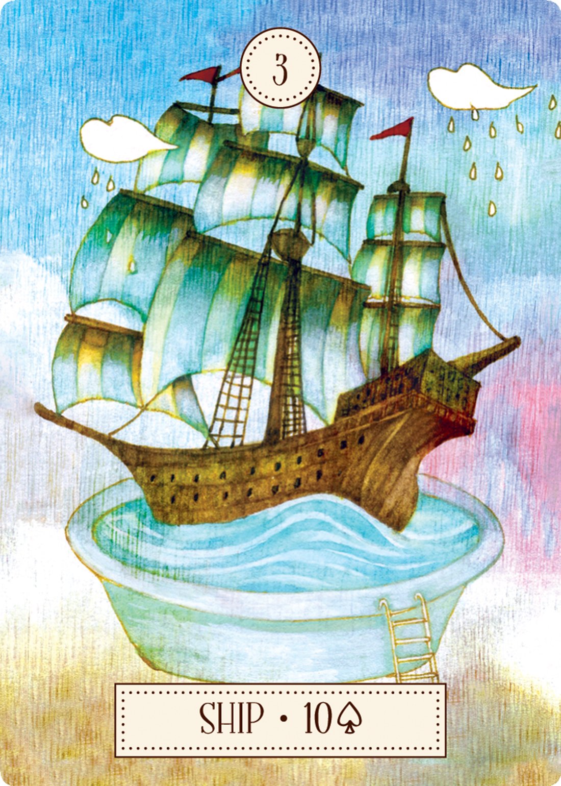 Dreaming Way Lenormand,Used