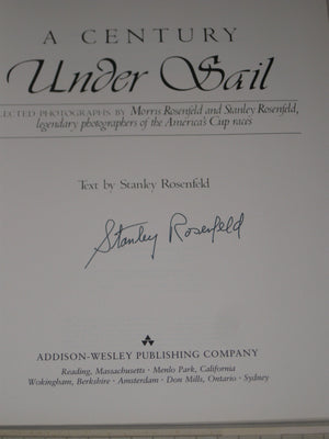 A Century Under Sail: Selected photographs,Used