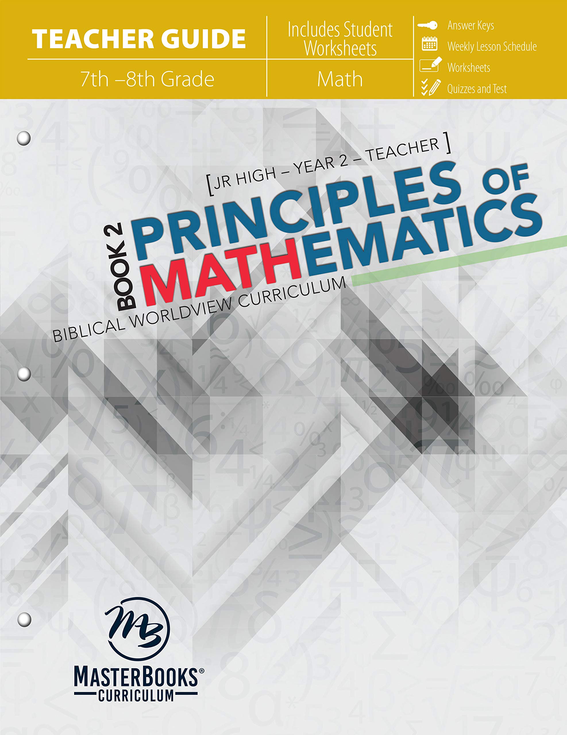 Principles of Mathematics Book 2 (Teacher Guide),Used