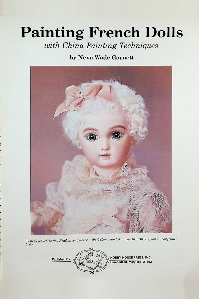 Painting French Dolls With China Painting Techniques,Used