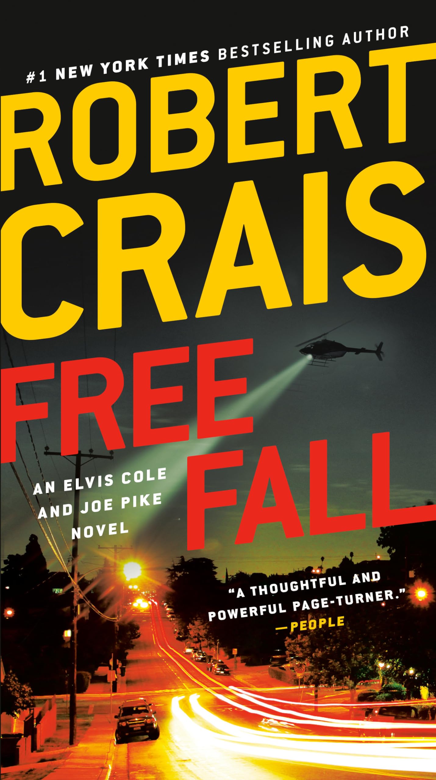 Free Fall: An Elvis Cole and Joe Pike Novel,Used