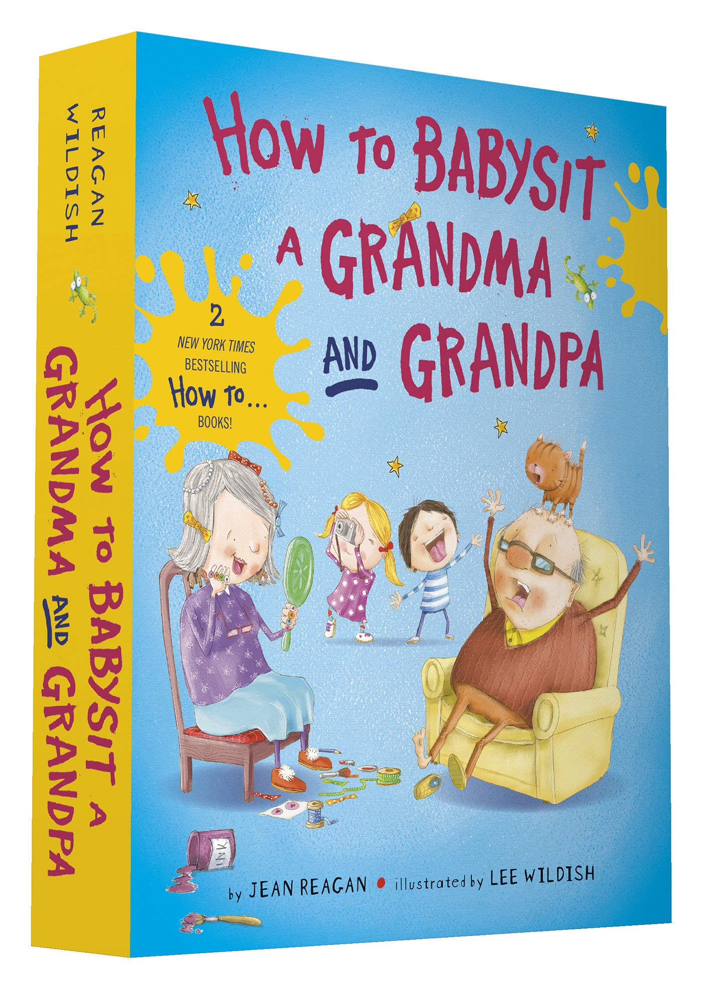 How To Babysit A Grandma And Grandpa Board Book Boxed Set (How To Series),Used
