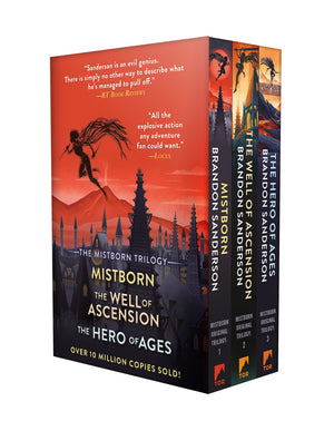 Mistborn Trilogy Tpb Boxed Set: Mistborn, The Well Of Ascension, The Hero Of Ages (The Mistborn Saga),New