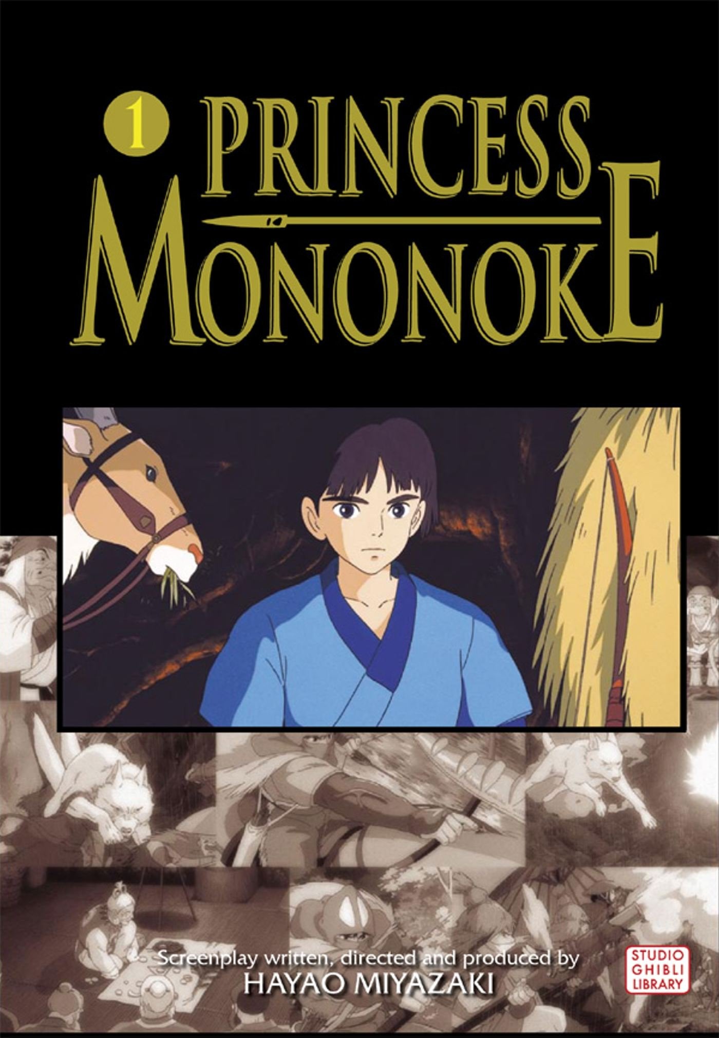 Princess Mononoke Film Comic, Vol. 1 (1) (Princess Mononoke Film Comics),Used