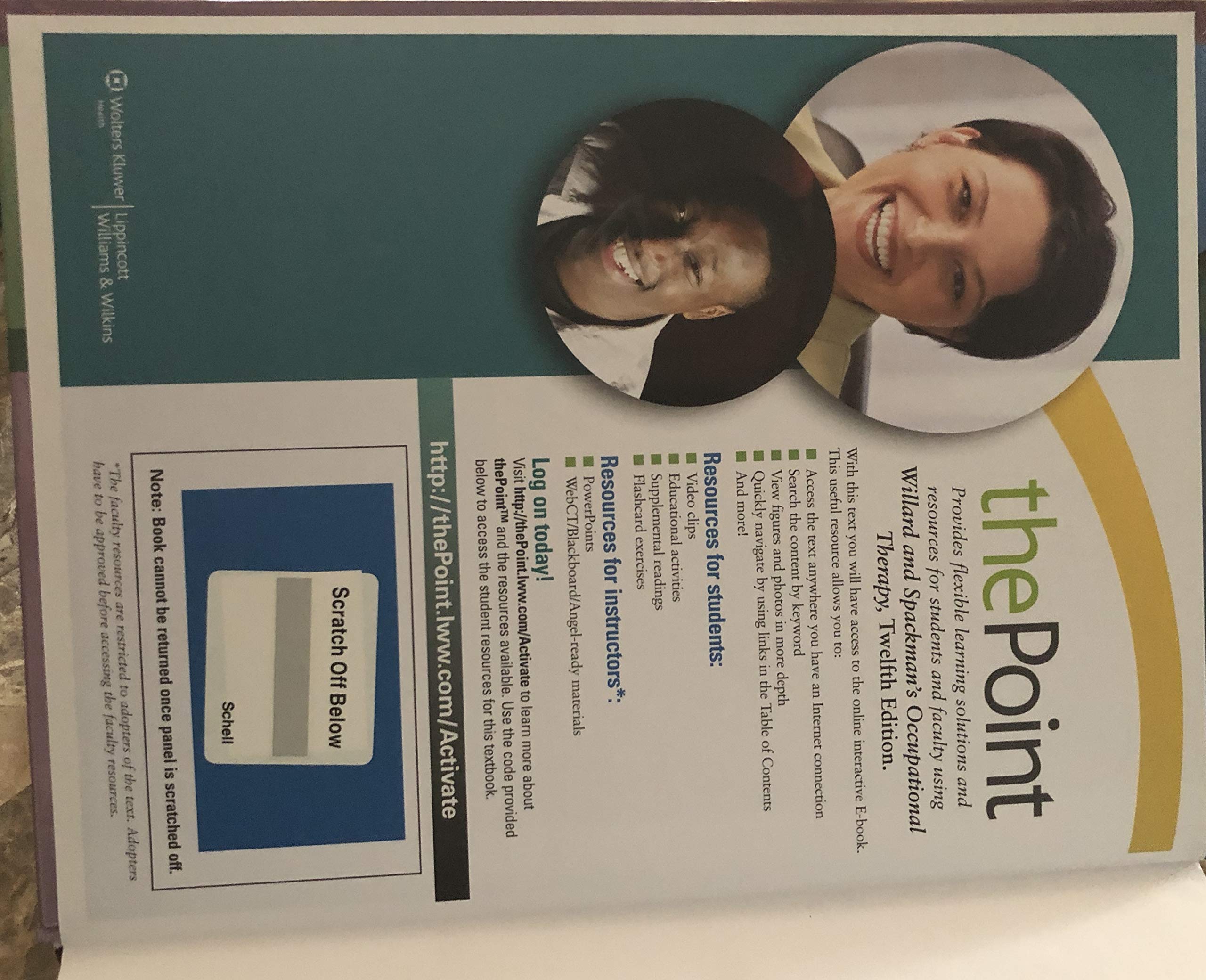 Willard & Spackman's Occupational Therapy (Willard and Spackman's Occupational Therapy),New