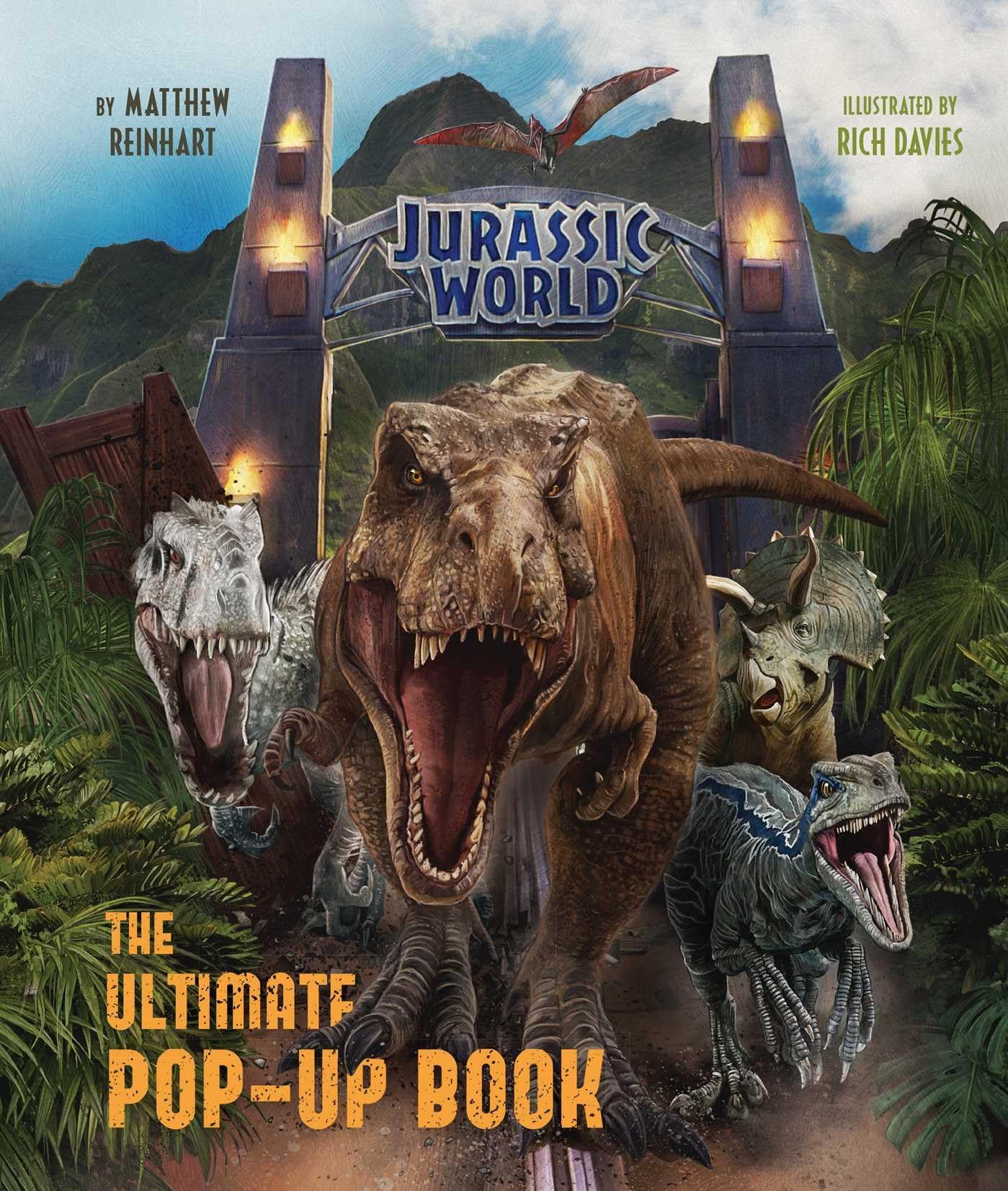 Jurassic World: The Ultimate PopUp Book,Used