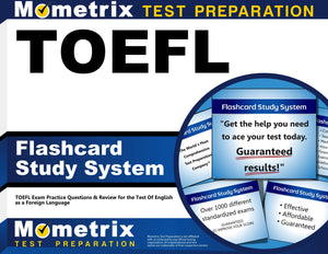 Toefl Flashcard Study System: Toefl Exam Practice Questions & Review For The Test Of English As A Foreign Language (Cards),Used