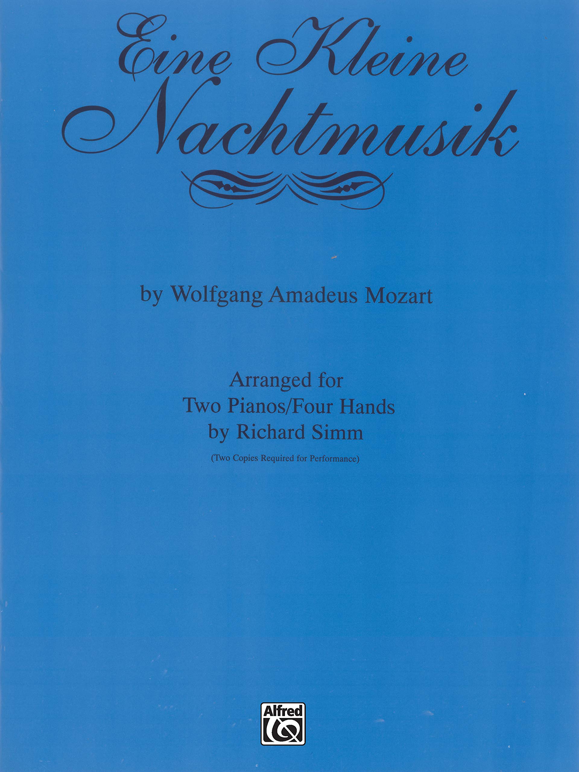 Eine Kleine Nachtmusik: Sheet (Keyboard Ensemble Series),Used