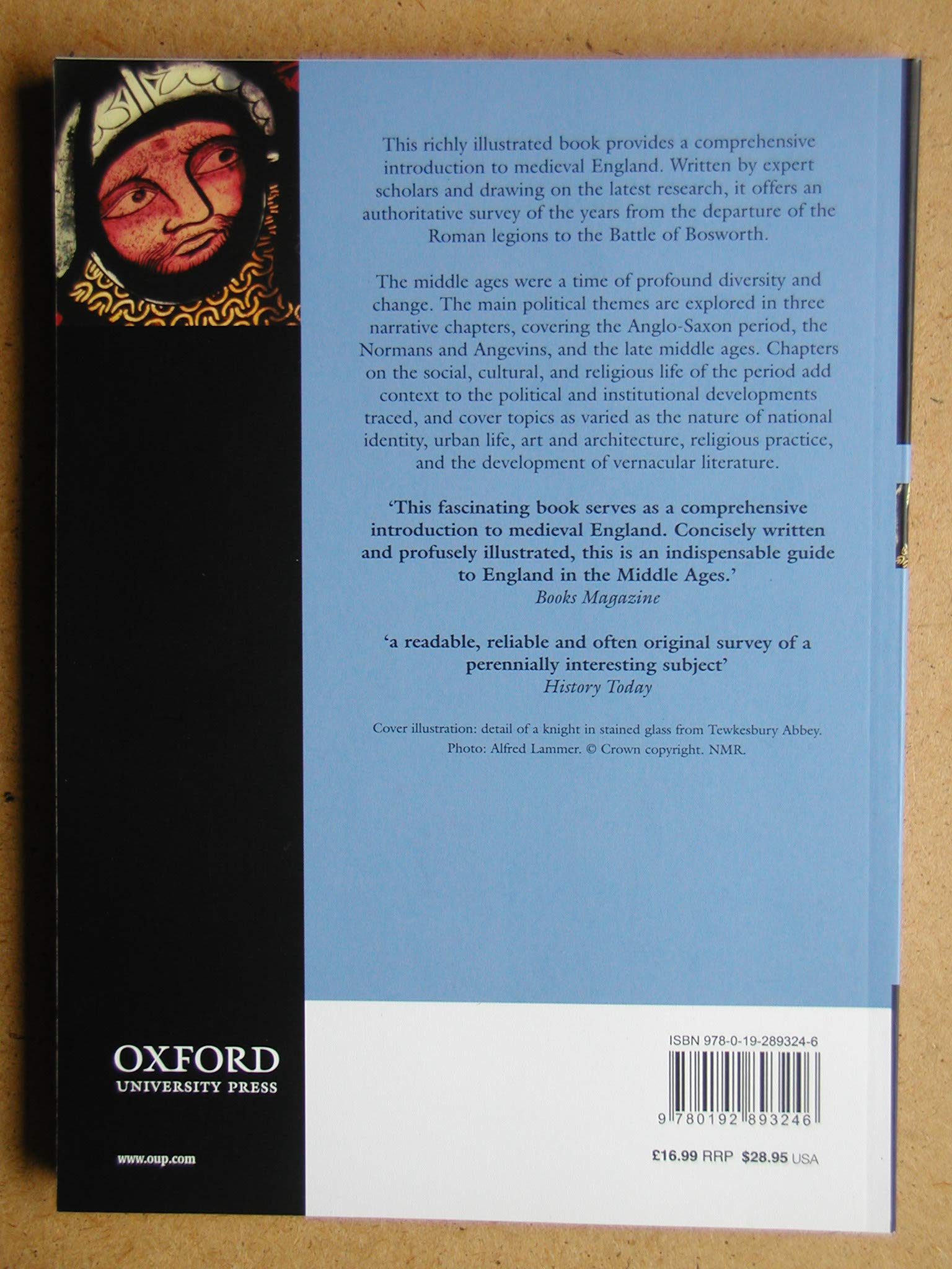The Oxford Illustrated History Of Medieval England,New