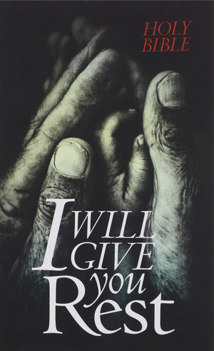 I Will Give You Rest NLT (Softcover),Used