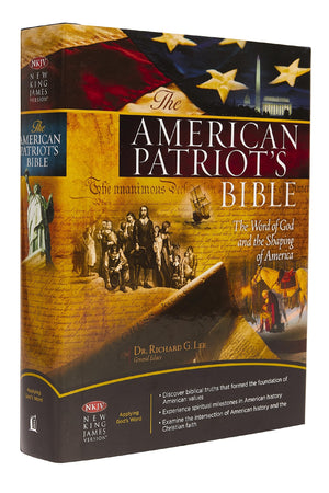 The Nkjv, American Patriot'S Bible, Hardcover: The Word Of God And The Shaping Of America  Printed In The Usa: The Word Of God