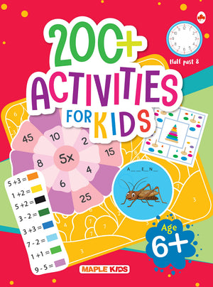 Brain Activity Book For Kids - 200+ Activities For Age 6+