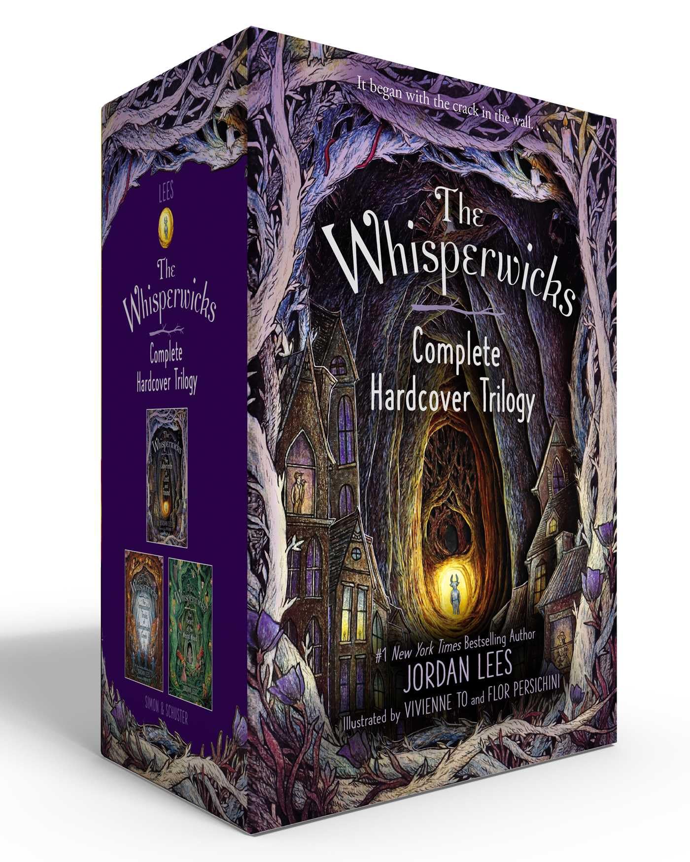 The Whisperwicks Complete Hardcover Trilogy (Boxed Set): The Labyrinth Of Lost And Found; The Impossible Trials Of Benjamiah Cre